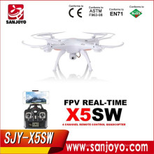 Syma X5SW Wifi FPV Melhor drone papagaio em tempo real Drone RC Quadcopter com câmera 2MP HD Atualização da versão mais recente-X5C / X5SC